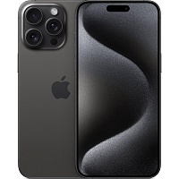 Смартфон Apple iPhone 15 Pro Max 512GB eSIM Black Titanium (MU6A3)