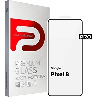 Защитное стекло ArmorStandart Full Pro Glass для Google Pixel 8 Black (ARM72907)