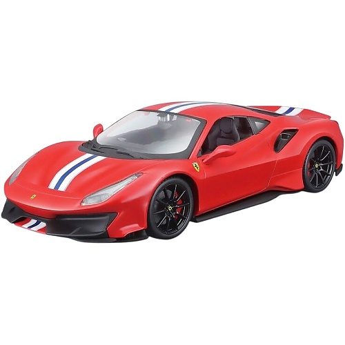 Автомодель Bburago Ferrari 488 Pista 1:24 Red (18-26026)