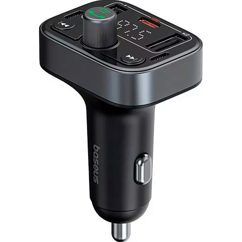 FM-трансмітер Baseus FM Launcher S-09 Pro Black (C10762200113-00) - придбати в Дніпрі, Україні: ціна, характеристики | інтернет-магазин TOUCH