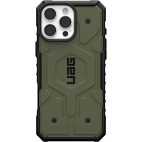 Чехол UAG Pathfinder Mag для Apple iPhone 16 Pro Max Green ААА Чехол UAG Pathfinder Mag для Apple iPhone 16 Pro Max Green ААА