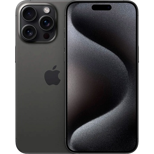 Смартфон Apple iPhone 15 Pro 256GB eSIM Black Titanium (MTQR3)