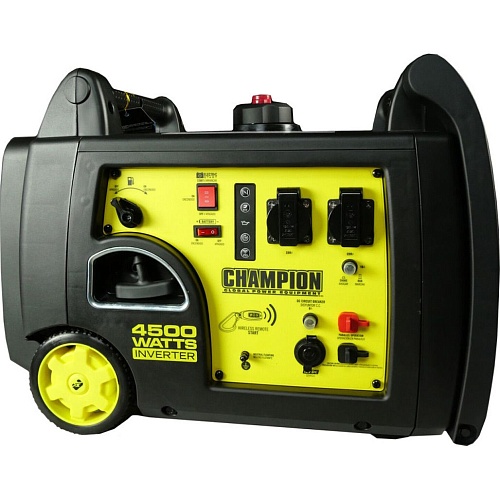 Инверторно-бензиновый генератор Champion C4500iES (500261-UA)