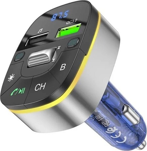 FM-трансмітер Hoco E71 Fast Launcher Crystal Blue (39184) - придбати в Дніпрі, Україні: ціна, характеристики | інтернет-магазин TOUCH FM-трансмітер Hoco E71 Fast Launcher Crystal Blue (39184) - придбати в Дніпрі, Україні: ціна, характеристики | інтернет-магазин TOUCH