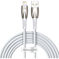 Кабель Baseus Glimmer Seies USB to Lightning 2m White (CADH000302)