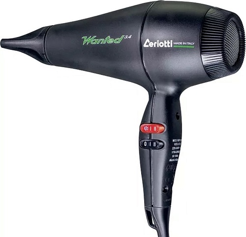 Фен Ceriotti Wanted Black (I01WN01BK) - придбати в Дніпрі, Україні: ціна, характеристики | інтернет-магазин TOUCH