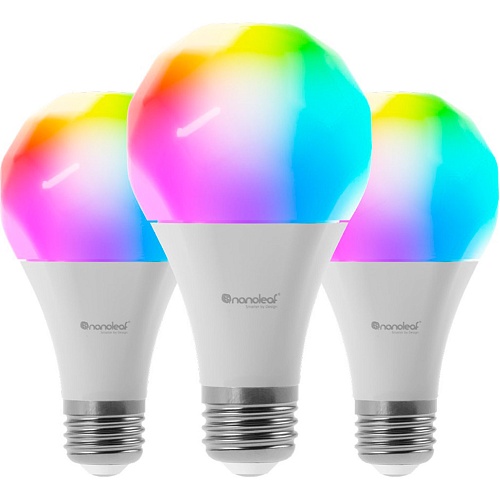 Умная лампочка Nanoleaf Essentials E27 9W Apple Homekit 3шт (NL45-0800WT240E27-3PK)