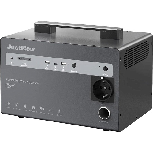 Зарядна станція JustNow JNB630 630W 460Wh - придбати в Дніпрі, Україні: ціна, характеристики | інтернет-магазин TOUCH