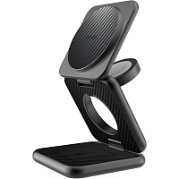 Беспроводное зарядное устройство WiWU Wi-W035 3in1 Kevlar Series