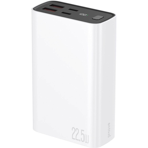 Внешний аккумулятор Proove Hyper Flux Plus 20000mAh 22.5W White (PBF222120002)