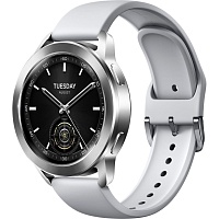 Смарт-часы Xiaomi Watch S3 Silver (BHR7873GL) Смарт-часы Xiaomi Watch S3 Silver (BHR7873GL)
