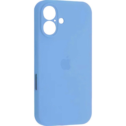 Чехол Silicone Case Camera Protect для Apple iPhone 16 Cornflower AA