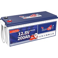 Аккумулятор Timeusb LiFePO4 12V (12.8V/200Ah/2560Wh) (T12V200-200-Plus-8-A160)