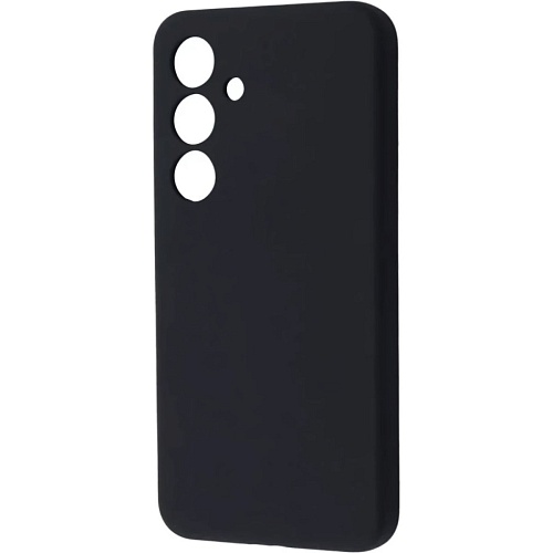 Чехол Wave Full Silicone Cover для Samsung Galaxy S25 Plus Black 