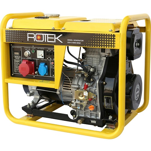 Генератор дизельний Rotek GD4-3-6000-5EBZ (GEN237) - придбати в Дніпрі, Україні: ціна, характеристики | інтернет-магазин TOUCH