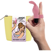 Вибратор на палец Feelztoys Magic Finger Vibrator Pink (SO4434)