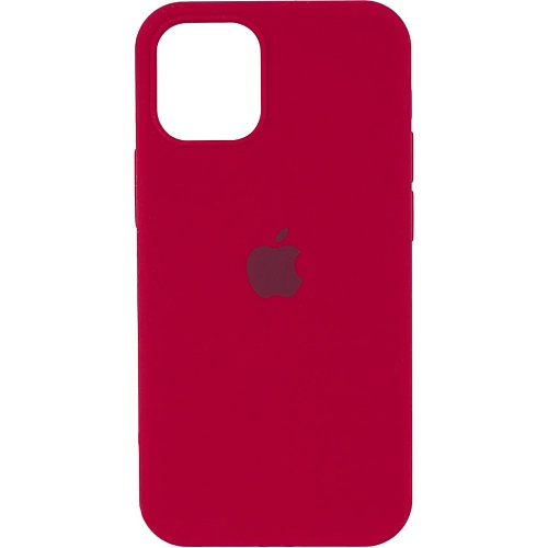 Чехол Silicone Case для Apple iPhone 15 Plus Rose Red AA
