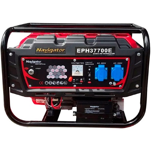 Генератор бензиновий Navigator EPH37700E - придбати в Дніпрі, Україні: ціна, характеристики | інтернет-магазин TOUCH