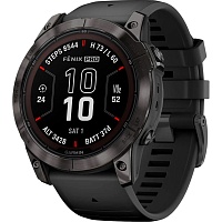 Смарт-часы Garmin Fenix 7X Pro Sapphire Solar Edition Carbon Gray DLC Titanium with Black Band (010-02778-10) Смарт-часы Garmin Fenix 7X Pro Sapphire Solar Edition Carbon Gray DLC Titanium with Black Band (010-02778-10)