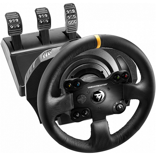 Ігрове кермо з педалями Thrustmaster TX RW Leather Edition для XBOX Series X/S, One, PC (4460133) - придбати в Дніпрі, Україні: ціна, характеристики | інтернет-магазин TOUCH