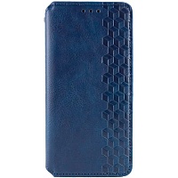 Чехол-книжка GETMAN Cubic Cover Case для Redmi 13C / Poco C65 Blue