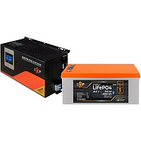 Источник бесперебойного питания (ИБП) LogicPower UPS W4500 + АКБ LiFePO4 5888Wh (37465) 