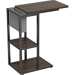 Приставной компьютерный стол OfficePro SD175DW Dark Wood Black