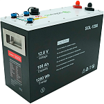 Акумулятор Solinved LiFePO4 12V (12.8V/100Ah/1280Wh) BMS (SOL-1280B)