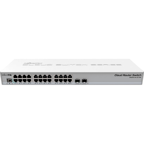 Комутатор Mikrotik CRS326-24G-2S+RM - придбати в Дніпрі, Україні: ціна, характеристики | інтернет-магазин TOUCH