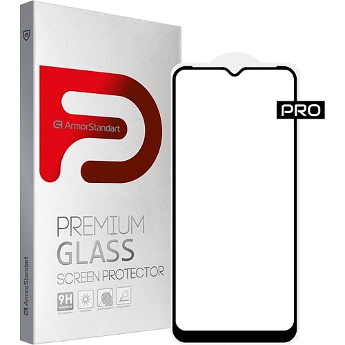 Захисне скло ArmorStandart Realme C21Y/C25Y Full Pro Glass Black (ARM60629) - придбати в Дніпрі, Україні: ціна, характеристики | інтернет-магазин TOUCH