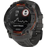 Смарт-часы Garmin Instinct 3 Solar 50mm Black with Charcoal Band (010-02935-00)
