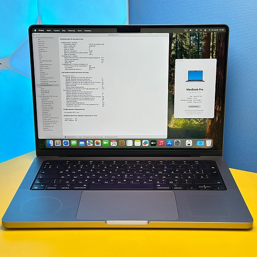 Ноутбук Apple MacBook Pro 14'' M1 Pro 16GB/512GB Space Gray (QXLT) Б/У