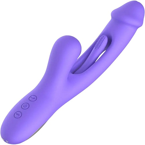 Вібратор Good Vibes Only Tess Rabbit Vibrator with G-Spot Stimulator (SX3065) - придбати в Дніпрі, Україні: ціна, характеристики | інтернет-магазин TOUCH