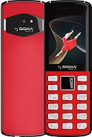 Мобильный телефон Sigma mobile X-style 24 ONYX (Red) UA-UCRF