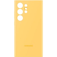 Чехол Samsung Silicone Case для Galaxy S24 Ultra Yellow (EF-PS928TYEGWW)