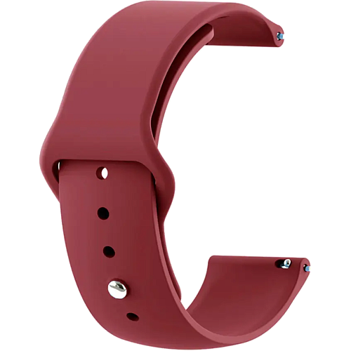 Универсальный ремешок Silicone Band для Xiaomi Amazfit Bip 20mm Marsala Универсальный ремешок Silicone Band для Xiaomi Amazfit Bip 20mm Marsala