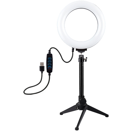 Кільцева LED лампа Puluz PKT3032 16см - придбати в Дніпрі, Україні: ціна, характеристики | інтернет-магазин TOUCH