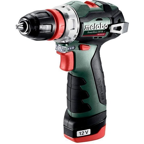 Дриль-шуруповерт Metabo PowerMaxx BS BL Q (601749500) - придбати в Дніпрі, Україні: ціна, характеристики | інтернет-магазин TOUCH