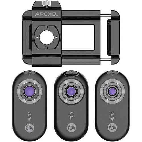 Микроскоп для телефона Apexel APL-MS3IN1 