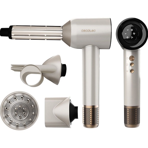 Фен CECOTEC DryGlam Waves Champagne 4in1 (A01_EU01_103715) - придбати в Дніпрі, Україні: ціна, характеристики | інтернет-магазин TOUCH