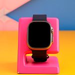 Смарт-годинник Apple Watch Ultra 49mm Titanium Case with Midnight Ocean Band (MQET3/MQFK3) Б/У