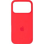Чехол Silicone Case для Apple iPhone 17 Pro Max Red AA