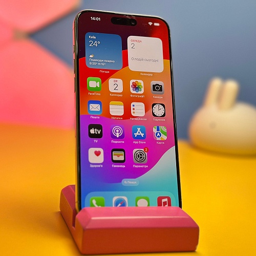 Смартфон Apple iPhone 15 Pro Max 256GB Natural Titanium (6902) Б/У