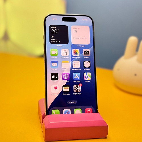 Смартфон Apple iPhone 15 Pro 256GB White Titanium (1899) Б/У - придбати в Дніпрі, Україні: ціна, характеристики | інтернет-магазин TOUCH