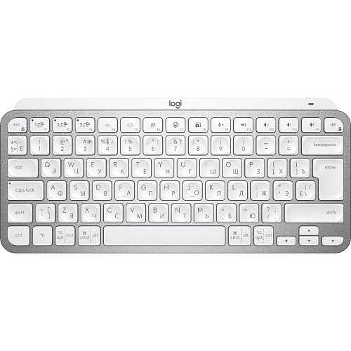Клавиатура Logitech MX Keys Mini Minimalist Wireless Illuminated Pale Grey (920-010502)