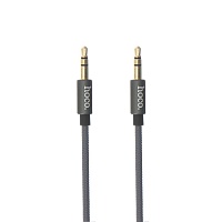Кабель Hoco UPA03 Noble sound AUX-AUX 1m (Gray)
