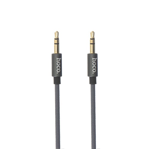 Кабель Hoco UPA03 Noble sound AUX-AUX 1m (Gray)