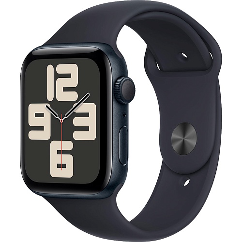 Смарт-часы Apple Watch SE 2 GPS 44mm Midnight Aluminum Case with Midnight Sport Band S/M (MRE73)