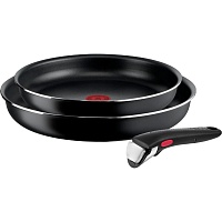Набір сковорідок Tefal Ingenio Easy Cook & Clean (L1539143) - придбати в Дніпрі, Україні: ціна, характеристики | інтернет-магазин TOUCH