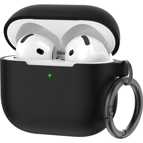 Чохол AhaStyle Colorful Silicone Case для AirPods 4 Black - придбати в Дніпрі, Україні: ціна, характеристики | інтернет-магазин TOUCH